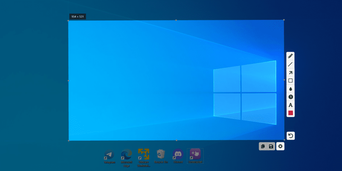 Screenpixel window