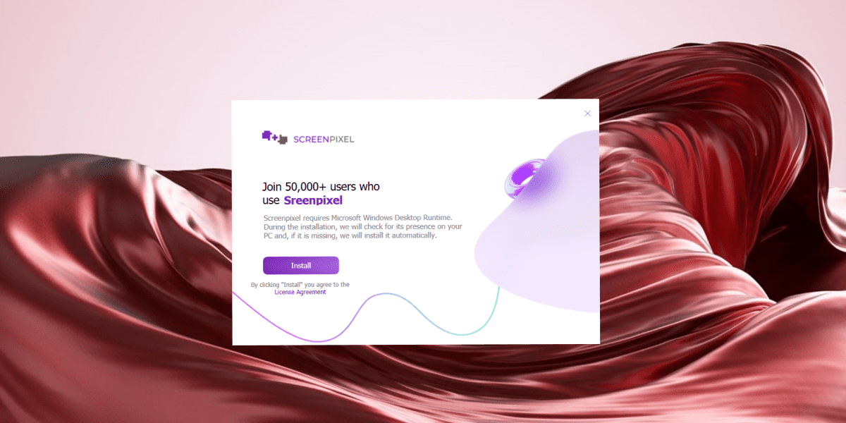 Screenpixel installation process