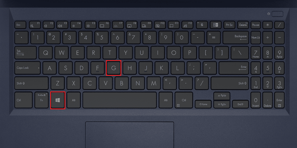 Xbox Game Bar Shortcut keys