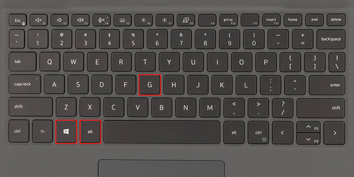 Xbox Game Bar keyboard shortcut to start recording a clip on PC