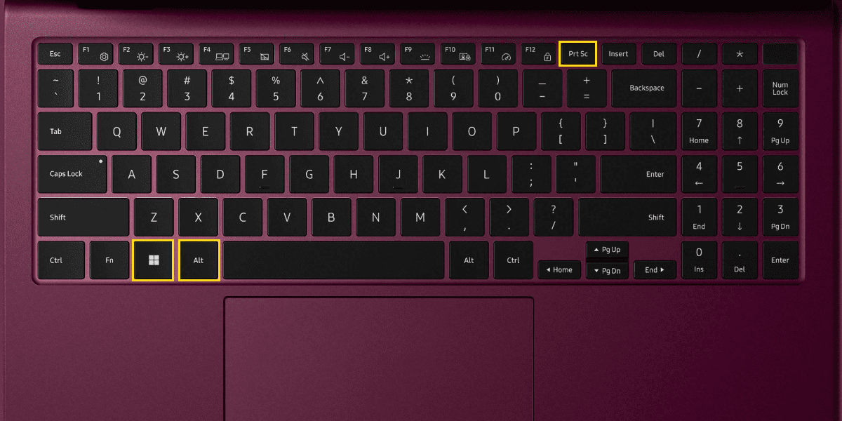 Keyboard shortcut to automatically save the screenshot of the active window
