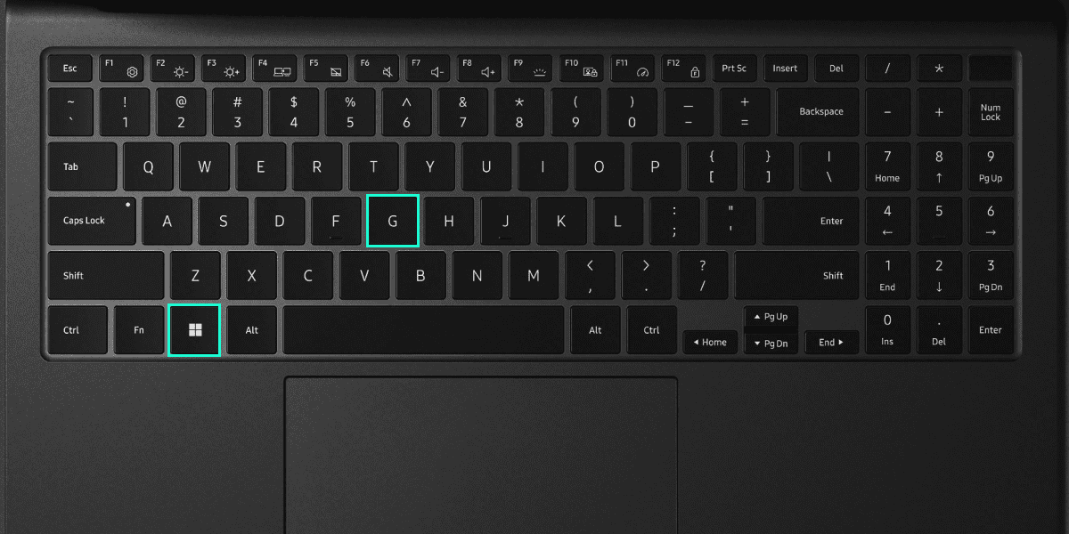 Keyboard shortcut to open Xbox Game Bar