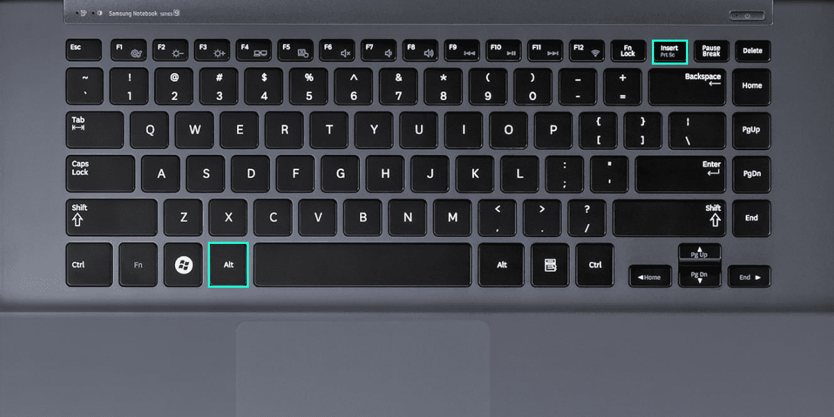 Keyboard shortcut to capture the active window on laptop/desktop